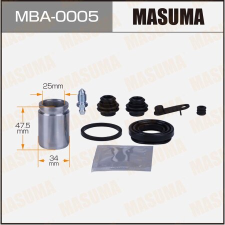 Brake caliper repair kit Masuma with piston d-34, MBA-0005