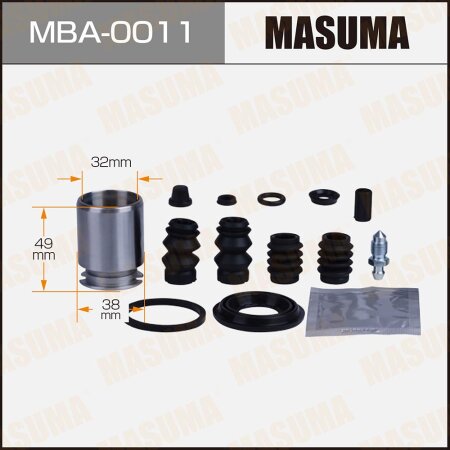 Brake caliper repair kit Masuma with piston d-38, MBA-0011