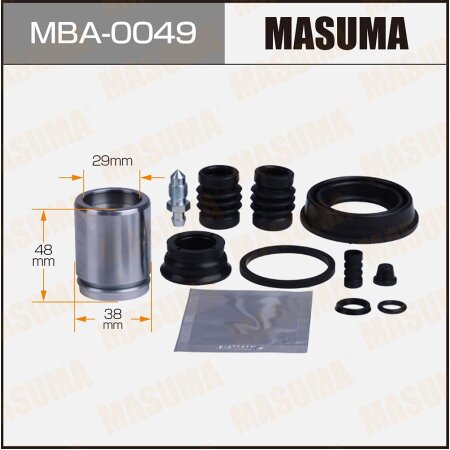 Brake caliper repair kit Masuma with piston d-38, MBA-0049