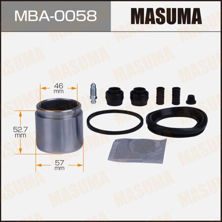 Brake caliper repair kit Masuma with piston d-57, MBA-0058