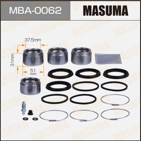 Brake caliper repair kit Masuma with piston d-51, MBA-0062