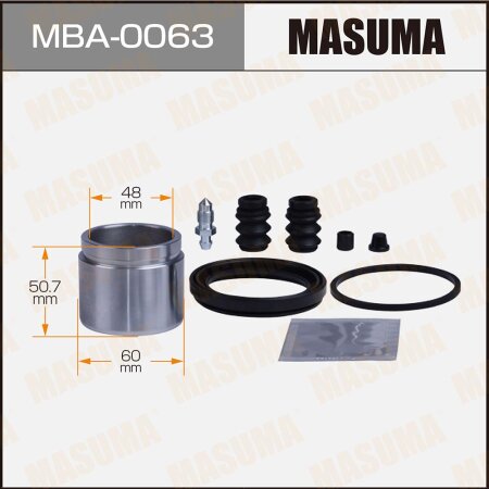 Brake caliper repair kit Masuma with piston d-60, MBA-0063