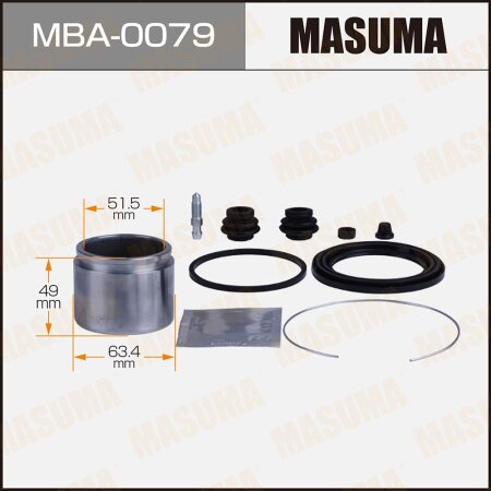 Brake caliper repair kit Masuma with piston d-63.4, MBA-0079