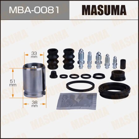 Brake caliper repair kit Masuma with piston d-38, MBA-0081