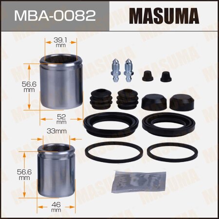 Brake caliper repair kit Masuma with piston d-46/52, MBA-0082