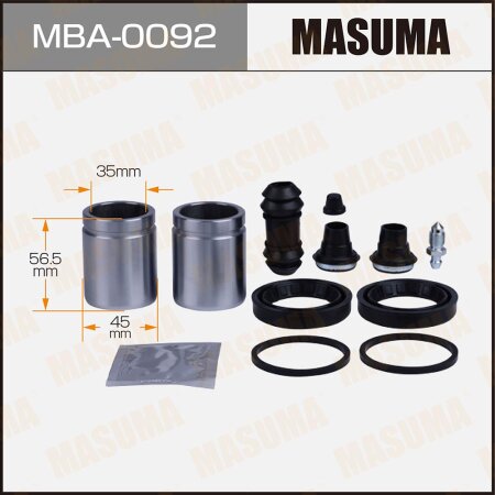 Brake caliper repair kit Masuma with piston d-45, MBA-0092