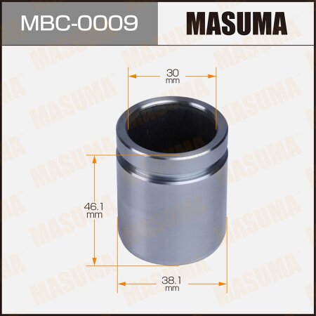 Brake caliper piston Masuma d-38.1 , MBC-0009