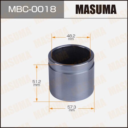Brake caliper piston Masuma d-57.3 , MBC-0018