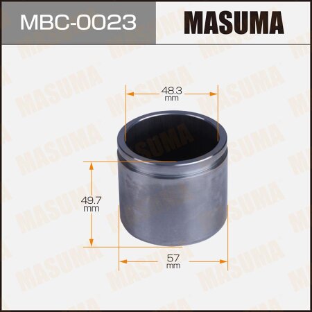 Brake caliper piston Masuma d-57 , MBC-0023