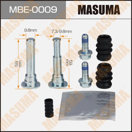 Brake caliper guide pin repair kit Masuma (guide pin included), MBE-0009