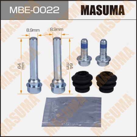 Brake caliper guide pin repair kit Masuma (guide pin included), MBE-0022