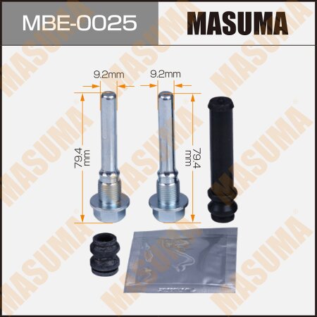 Brake caliper guide pin repair kit Masuma (guide pin included), MBE-0025