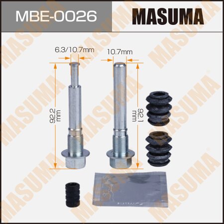 Brake caliper guide pin repair kit Masuma (guide pin included), MBE-0026