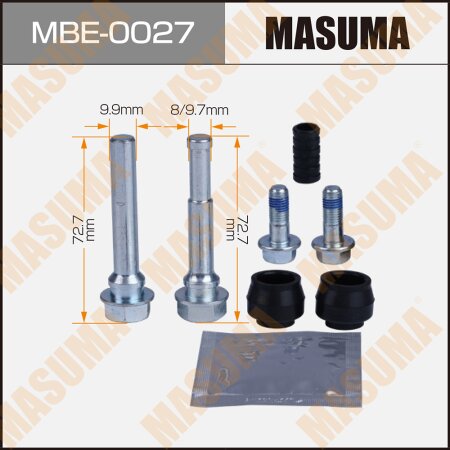 Brake caliper guide pin repair kit Masuma (guide pin included), MBE-0027