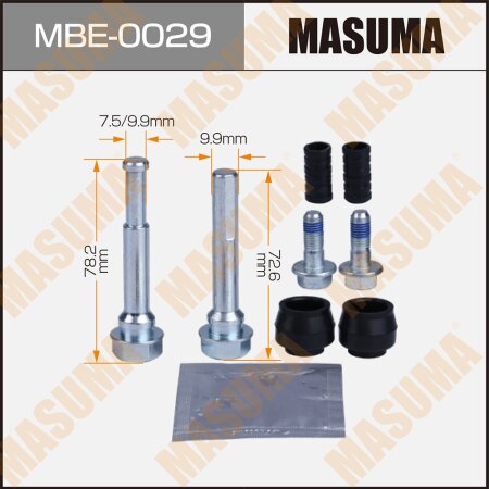 Brake caliper guide pin repair kit Masuma (guide pin included), MBE-0029