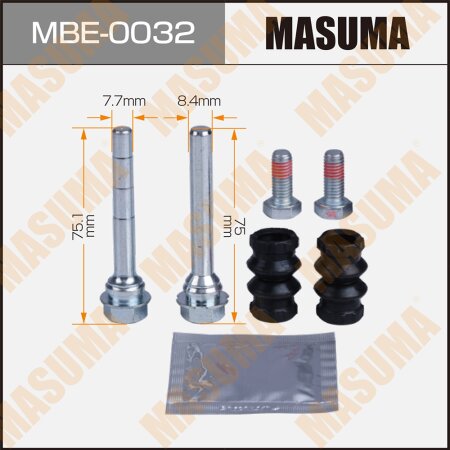 Brake caliper guide pin repair kit Masuma (guide pin included), MBE-0032