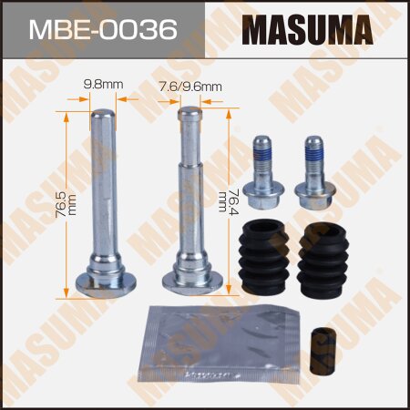Brake caliper guide pin repair kit Masuma (guide pin included), MBE-0036