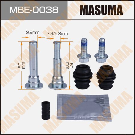 Brake caliper guide pin repair kit Masuma (guide pin included), MBE-0038