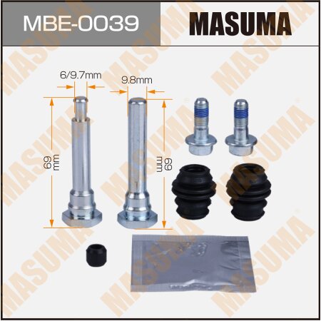 Brake caliper guide pin repair kit Masuma (guide pin included), MBE-0039