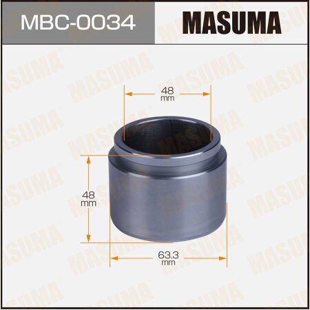 Brake caliper piston Masuma d-63.3 , MBC-0034