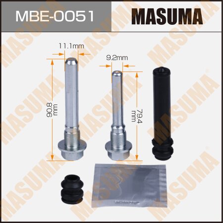 Brake caliper guide pin repair kit Masuma (guide pin included), MBE-0051