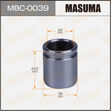 Brake caliper piston Masuma d-38 , MBC-0039