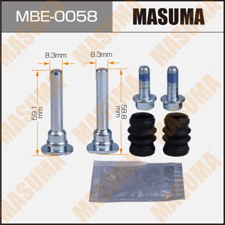 Brake caliper guide pin repair kit Masuma (guide pin included), MBE-0058