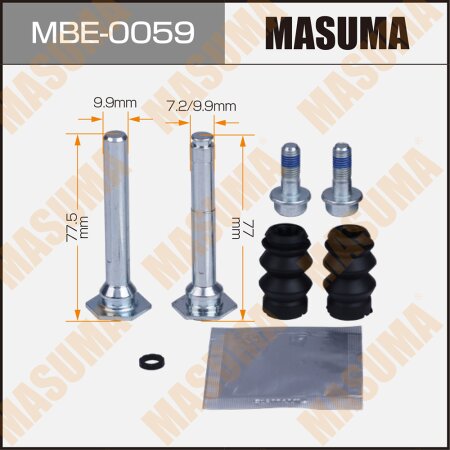 Brake caliper guide pin repair kit Masuma (guide pin included), MBE-0059