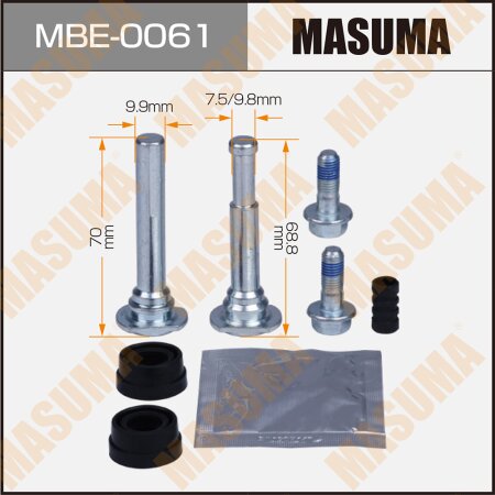 Brake caliper guide pin repair kit Masuma (guide pin included), MBE-0061