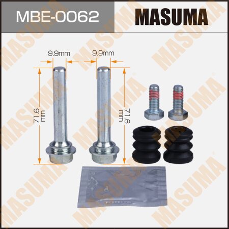 Brake caliper guide pin repair kit Masuma (guide pin included), MBE-0062