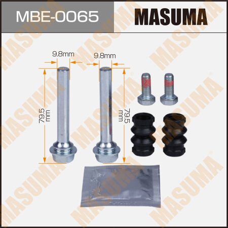 Brake caliper guide pin repair kit Masuma (guide pin included), MBE-0065
