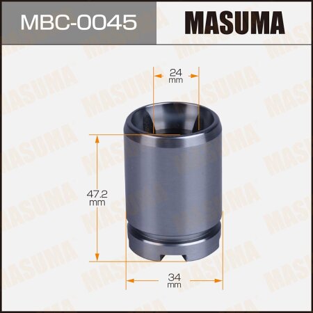 Brake caliper piston Masuma d-34 , MBC-0045