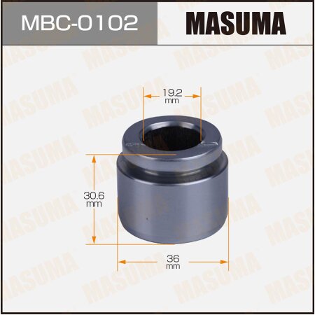 Brake caliper piston Masuma d-36 , MBC-0102
