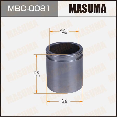 Brake caliper piston Masuma d-52, MBC-0081