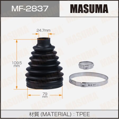 CV Joint boot Masuma (plastic), MF-2837