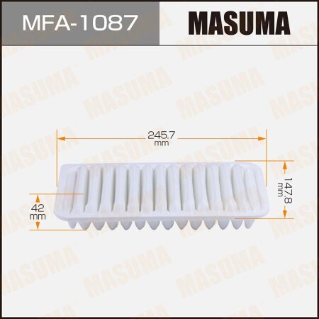 Air filter Masuma, MFA-1087