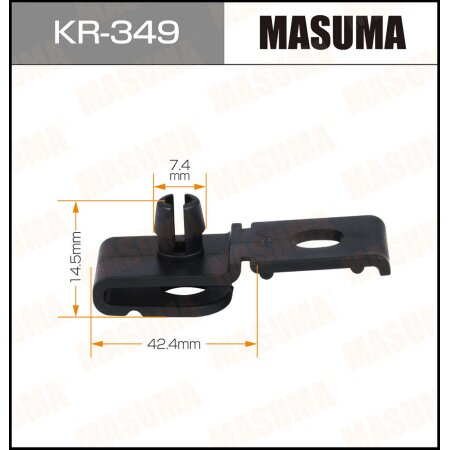 Retainer clip Masuma plastic, KR-349