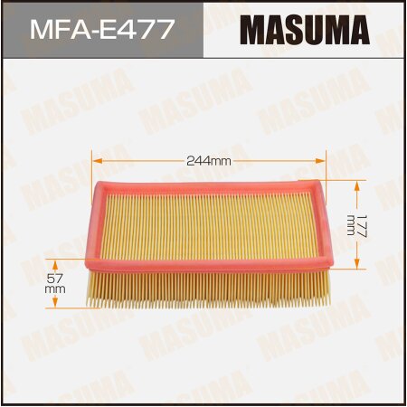 Air filter Masuma, MFA-E477