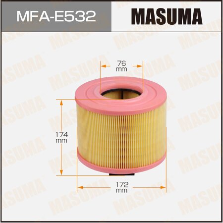 Air filter Masuma, MFA-E532