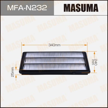 Air filter Masuma, MFA-N232