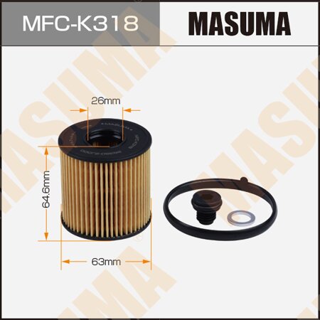 Oil filter Masuma, MFC-K318