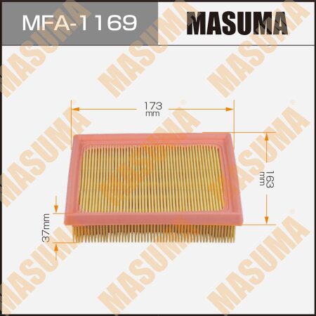 Air filter Masuma, MFA-1169
