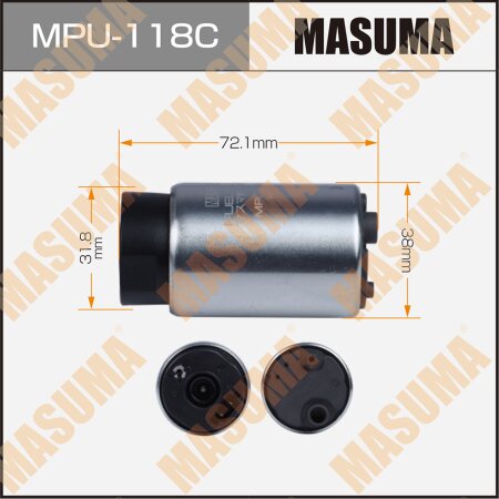Fuel pump Masuma, carbon commutator, MPU-118C