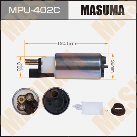 Fuel pump Masuma (mesh included MPU-040), carbon commutator, MPU-402C