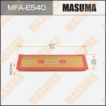 Air filter Masuma, MFA-E540