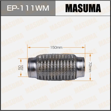 Flex pipe Masuma wiremesh 50x150 , EP-111wm