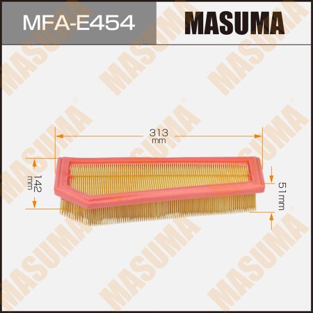 Air filter Masuma, MFA-E454