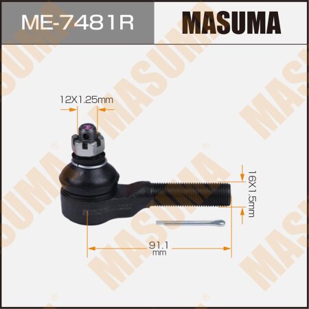 Tie rod end Masuma, ME-7481R