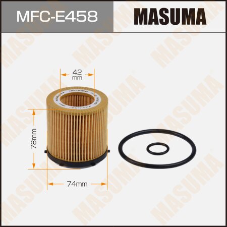 Oil filter Masuma, MFC-E458