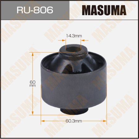 Silent block suspension bush Masuma, RU-806